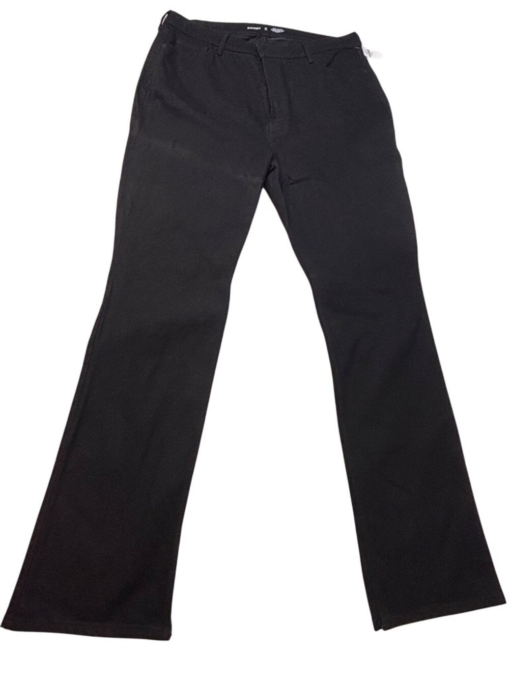 NWT Old Navy Women’s Extra High-Rise Kicker Boot-Cut Pants 18 Tall Black